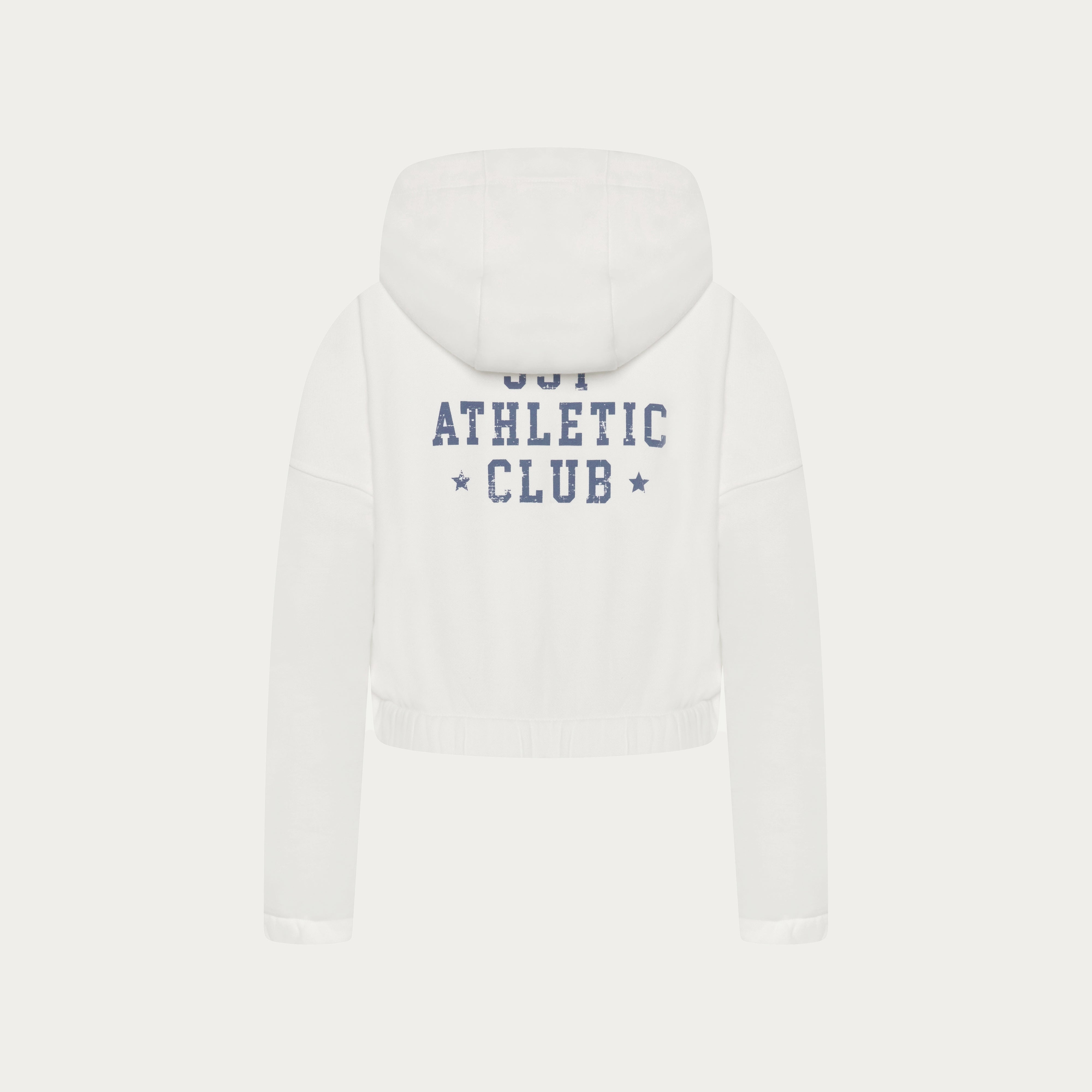 Training Club Crop Zip Up - Vintage Stone