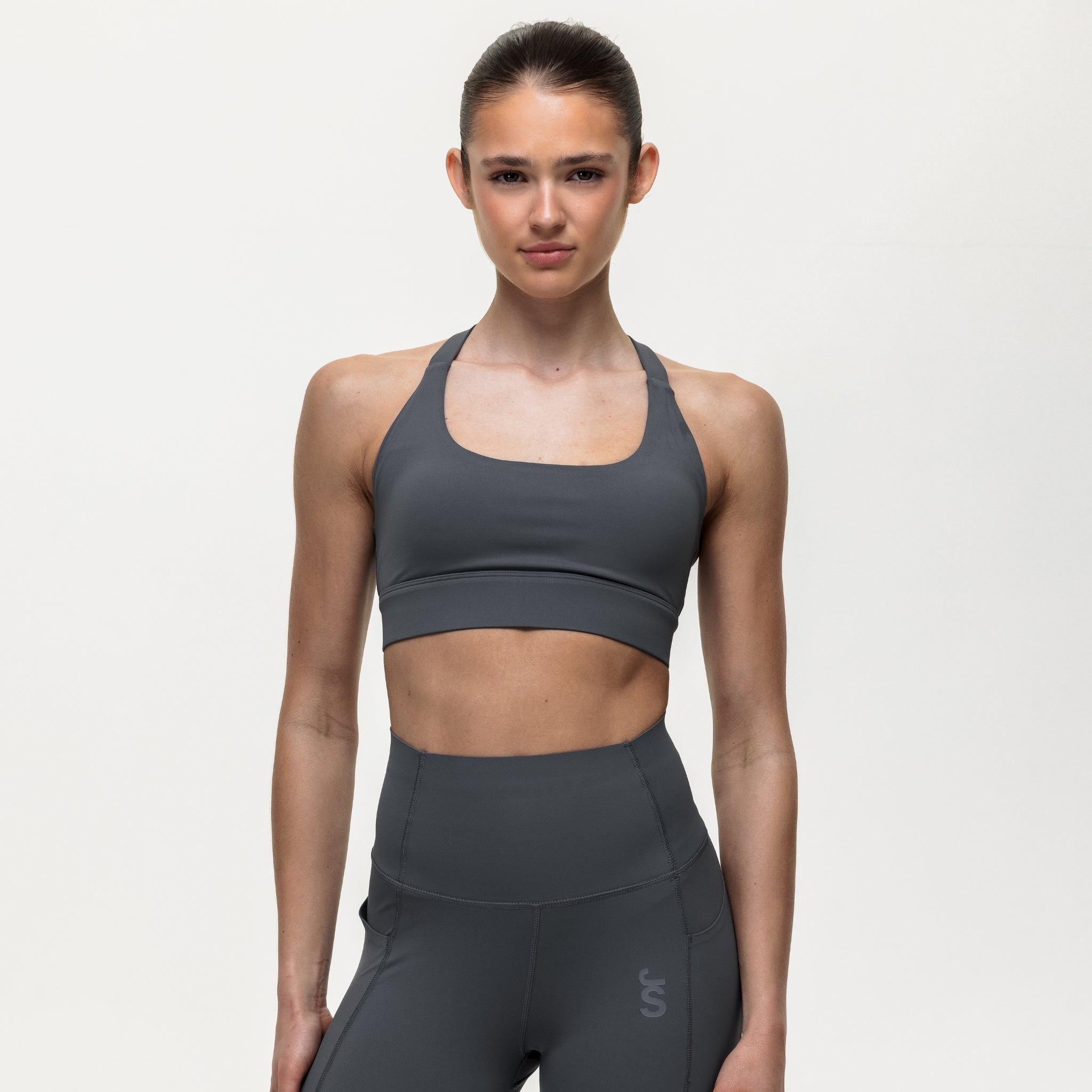 Impact High Support Bra - Slate