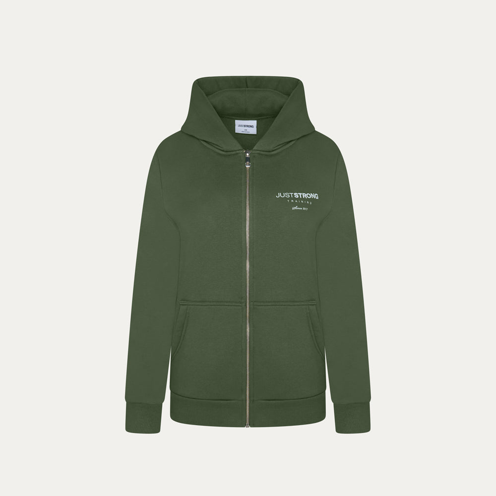 Training Essentials Motion Zip Hoodie - Khaki