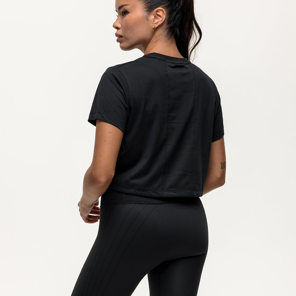 Everyday Drawstring Tee - Black Onyx