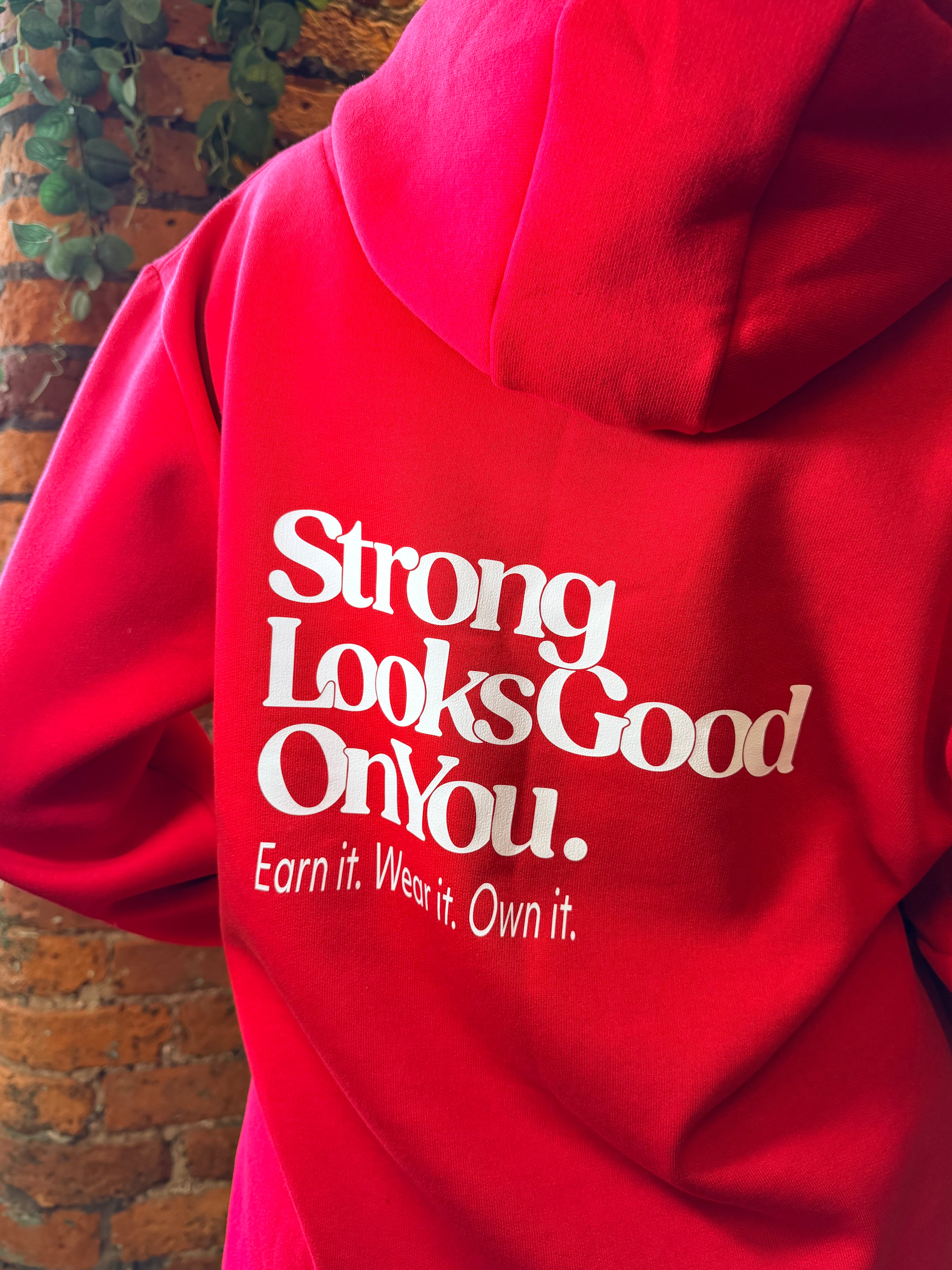 Galentine's Core Hoodie - Ruby Red
