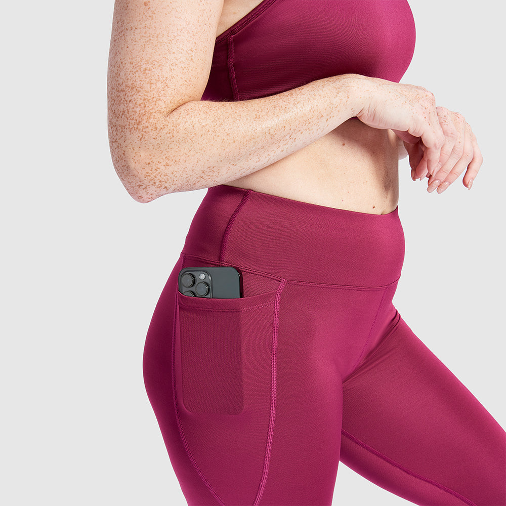 Crimson Motion Leggings