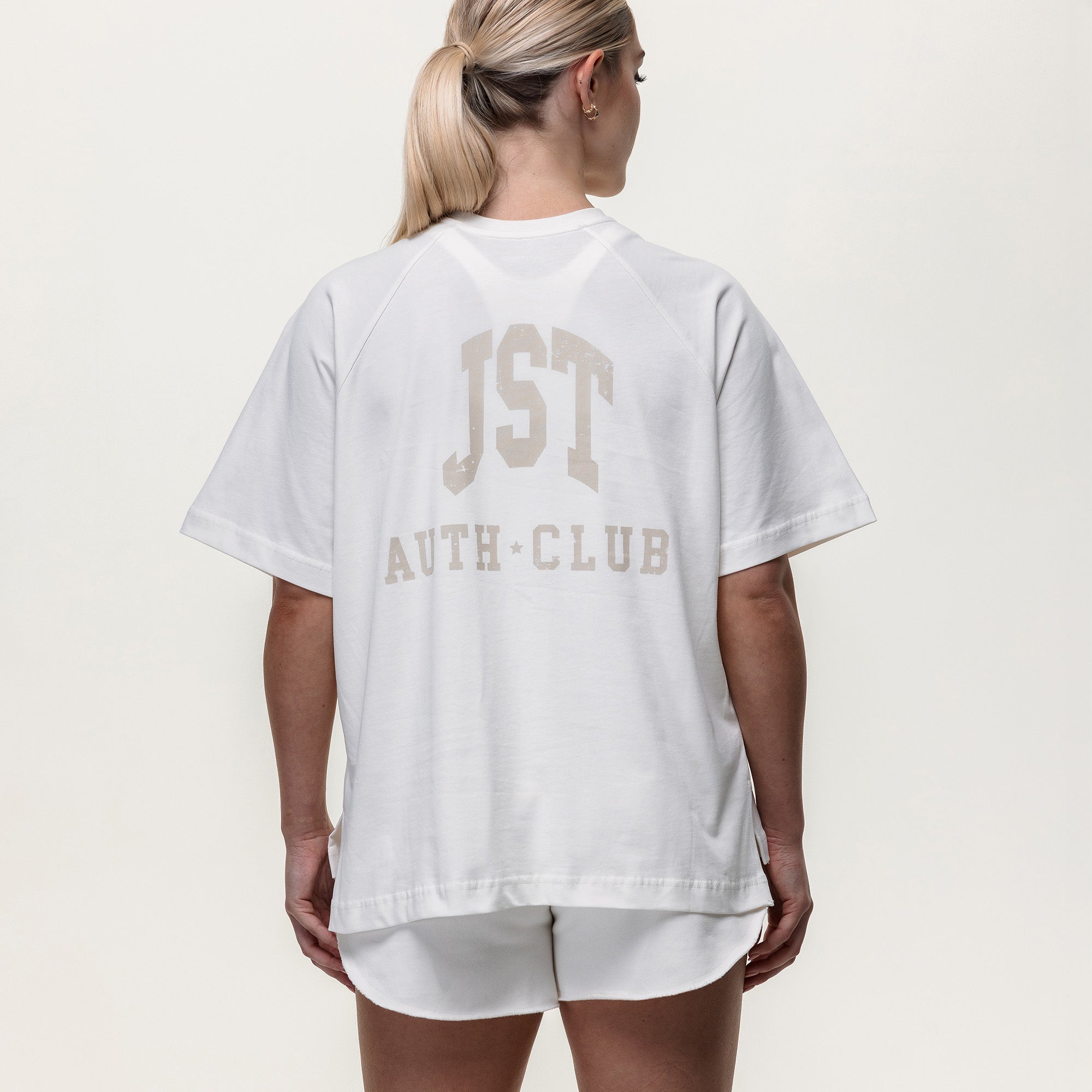 Laid Back Over Sized Tee - Vintage Stone