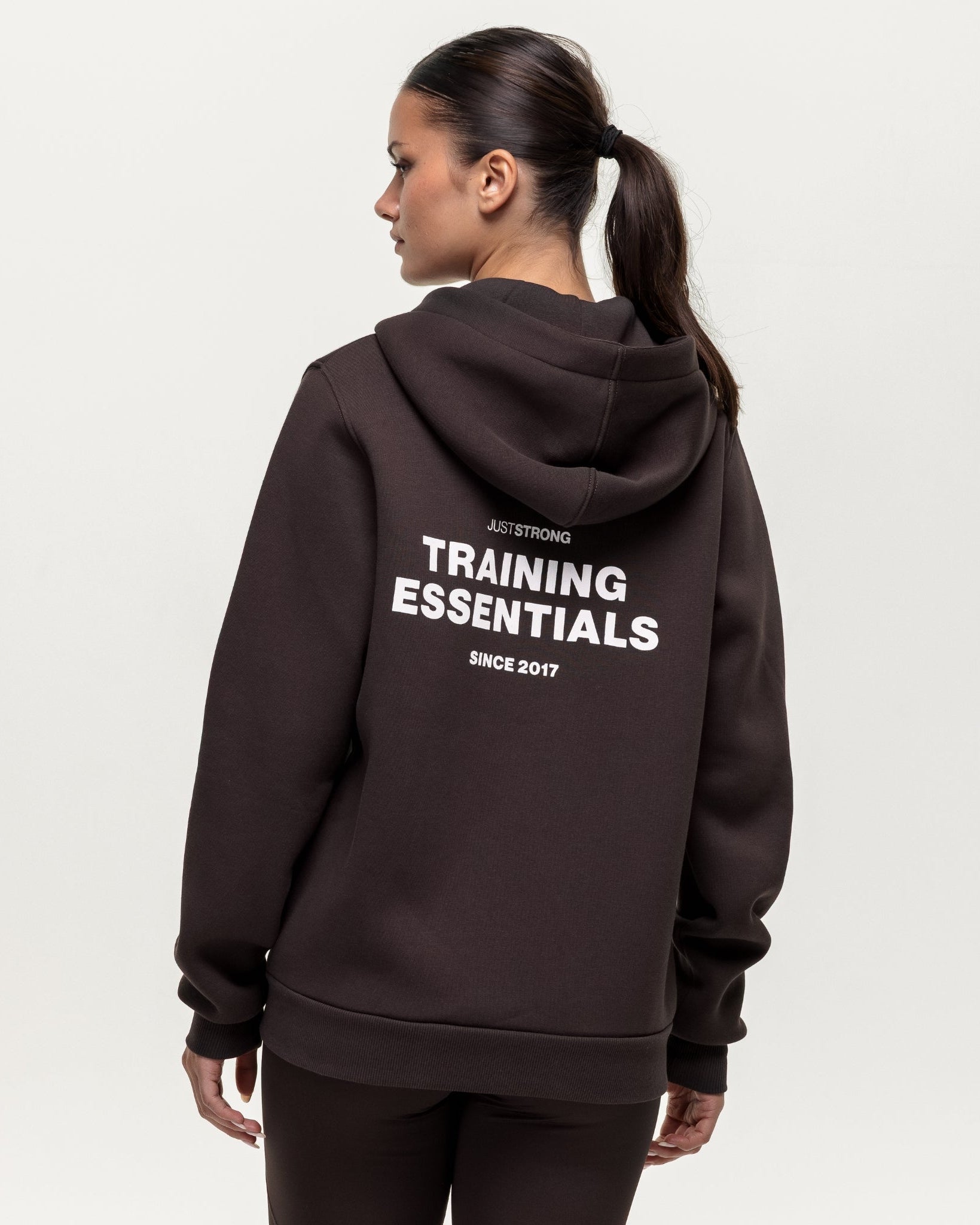 Training Essentials Motion Zip Hoodie - Cocoa