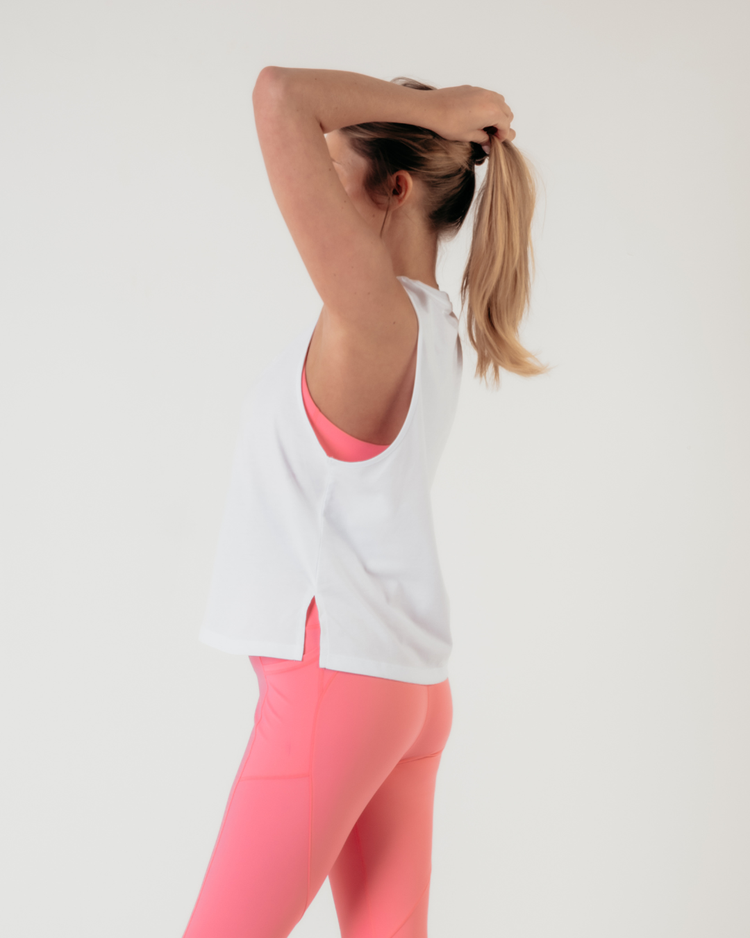 Just Strong Tank - White