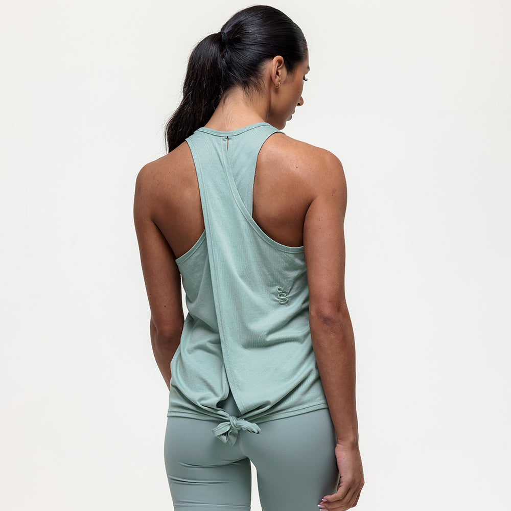 Chandra Tie Tank - Seamoss