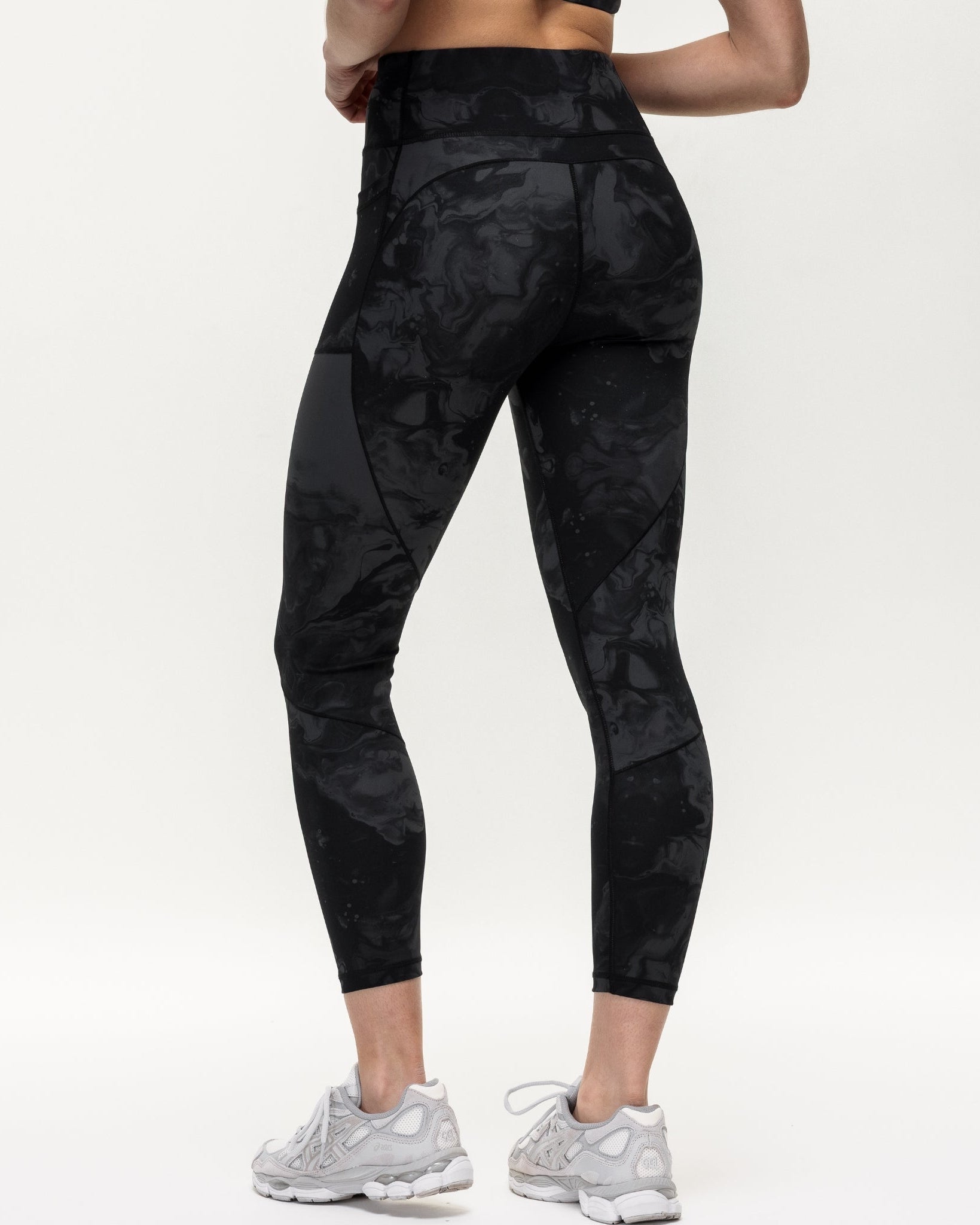 Power 7/8 Training Leggings - Slate Marble
