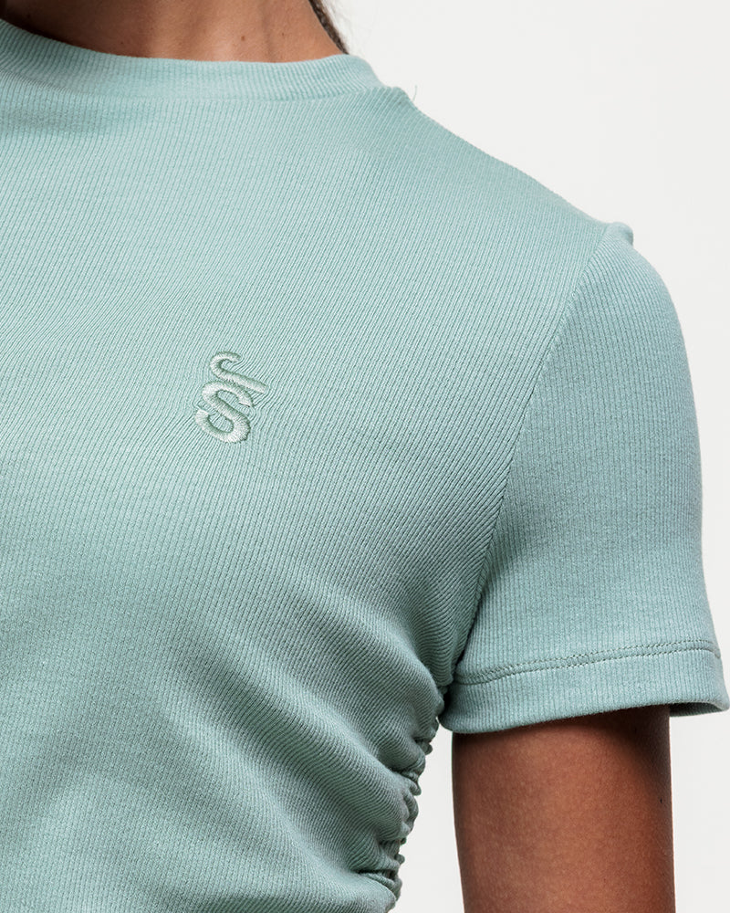 Shanti Ruched Tee - Seamoss