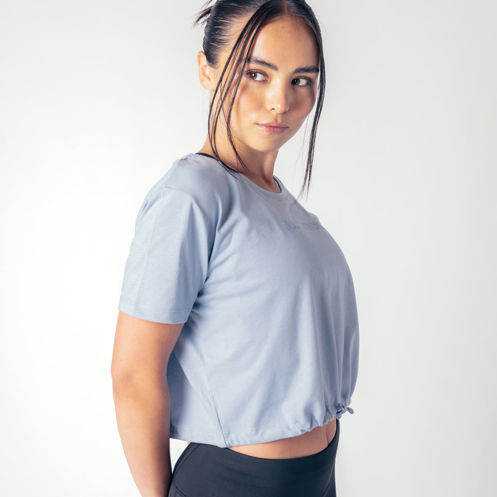 Everyday Drawstring Tee - French Lilac