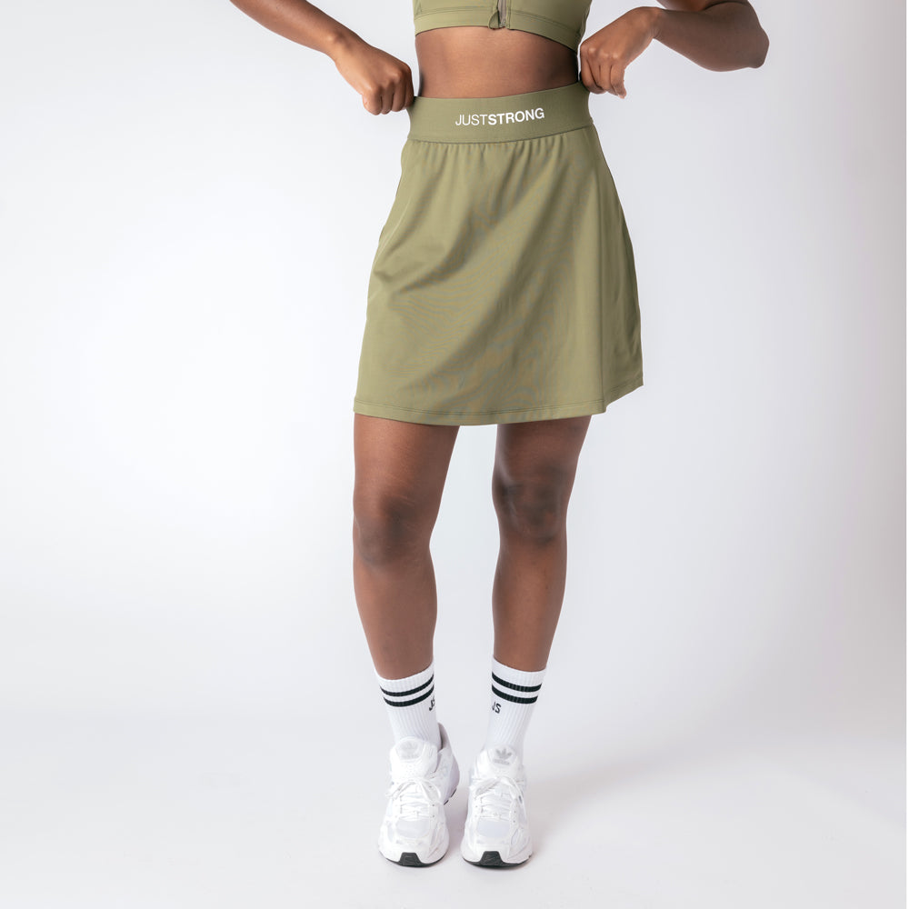 Tennis Skirt - Military Green